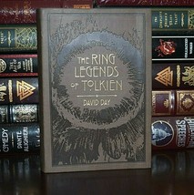 Ring Legends of Tolkien David Day Lord of Rings Illustrated Deluxe Leather Feel - £17.28 GBP