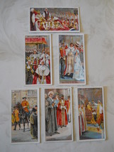 6 Wills&#39;s Cigarette Cards 1911 British Coronation Series #28, 29, 30, 32, 33, 34 - £7.64 GBP