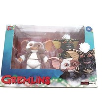 The Loyal Subjects Gremlins Flocked Gizmo &amp; Glow In Dark Stripe Action Vinyls - £21.28 GBP