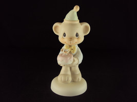 Precious Moments Figurine 520659, Wishing You A Happy Bear Hug, Trumpet Mark - £19.50 GBP