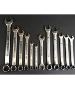 CRAFTSMAN WRENCH SET SAE &amp; Metric Most Are Combination Set of 12 Wrenches - £62.00 GBP