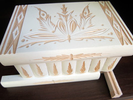 Magic Trick Wooden Jewellery Prank Box With Hidden Drawer Lock Key Storage Case - £46.60 GBP