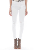 J BRAND Womens Jeans Stacked Skinny White Rocks White 27W 624C028 - £62.90 GBP