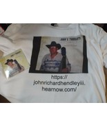 T-Shirt XL Adult and CD Package Title "John's Thoughts" (Country Music)