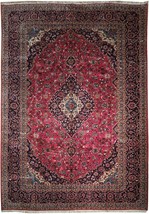 Excellent 10x14 Persian Kashan Area Rug - £2,277.49 GBP