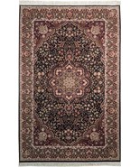 Persian Tabriz Design 6x9 Wool &amp; Silk Quality Area Rug - £986.02 GBP