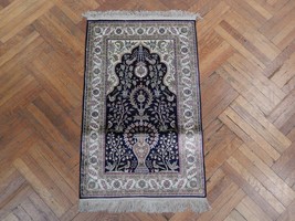 Handmade 3x4 Silk Rug Tree Of Life - £797.11 GBP