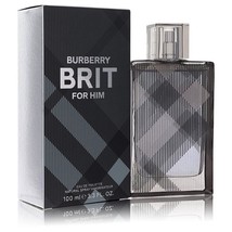 Burberry Brit by Burberry Eau De Toilette Spray 3.4 oz (Men) - £45.04 GBP