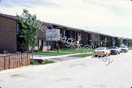 1973 Villas of Lakewood Condos New Development Richton Park IL Kodachrome Slide - £3.16 GBP