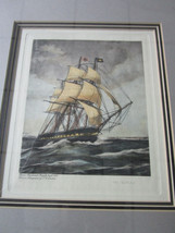 Blackwall Frigates - Lithograph -BY T.G. DUTTON- &quot;The &#39;sutlej&#39; East Indiaman - £155.75 GBP