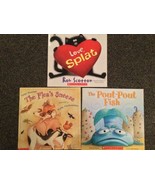 Three  Scholastic Books:  Love, Splat; The Flea’s Sneeze; The Pout-Pout ... - $5.70