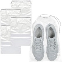 Clear Drawstring Bags 10&quot; x 14&quot; 50 Pack Packing Shipping Storage - £14.47 GBP