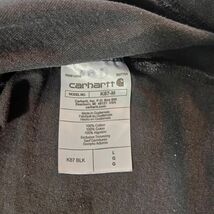 Carhartt K87 BLK Loose Fit Men's Black Cotton Workwear Short Sleeve T-Shirt Sz L image 5