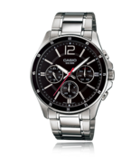 Casio Analog Men&#39;s Watch Metal Band MTP-1374D-1A - $71.61