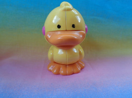 Hard Plastic Yellow Duck Figure - $2.51