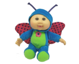 9&quot; CABBAGE PATCH KIDS CUTIES 2015 BLUE BUTTERFLY STUFFED ANIMAL PLUSH TO... - £21.67 GBP