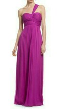 $1,000 Carlos Miele Stunning Pure Silk Fuchsia Runway Dress Gown Us 12 - £318.08 GBP