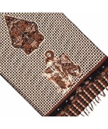 Indonesia Sarong Shawl Batik, Écharpe - $399.14 MXN