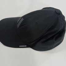 Adidas Aeroready RN#90288 A-Flex Men Back Fitted Black Baseball Cap Hat Size S/M image 8