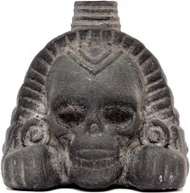 Obsidian Black Musician Itzcoehua&#39;S &quot;Real Screaming Aztec Death Whistle&quot; - £36.86 GBP