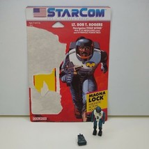 LT BOB T. ROGERS W/Card Starcom 1986 Coleco Vintage Action Figure - £27.96 GBP