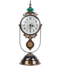 Vintage Mantle Clock with Pendulum,Digital Anniversary Clock,Antique Clocks for - $293.97