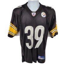 Fast Willie Parker Pittsburgh Steelers Reebok Jersey Size S Black 39 - £28.76 GBP