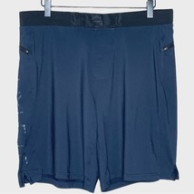 HYLETE navy blue above knee athletic shorts Men&#39;s size Large - £19.31 GBP