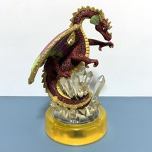 Red Mystical Glittered Dragon by Heritage House w/ Color Changing Lighte... - £11.38 GBP