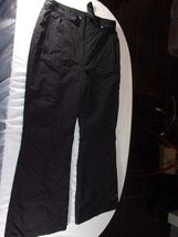 NWOT POLAR EDGE WATER RESISTANT WIND PROOF BLACK SNOW PANTS SIZE LARGE S... - $31.67