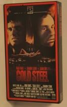 Cold Steel VHS Tape Sharon Stone Adam Ant  - £9.67 GBP