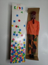 Avon Kids- 1994 Menelik African American Prince Doll - NEW in original p... - £41.67 GBP