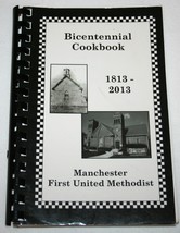 MANCHESTER FIRST UNITED METHODIST CHURCH Tennessee 2013 COOKBOOK Recipes... - $276.61 MXN