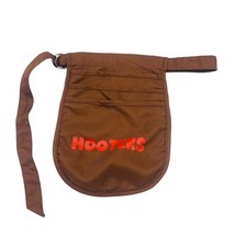 Hooters Waitress Apron Women&#39;s Brown Restaurant Uniform Strap Money Pouch - $386.76 MXN