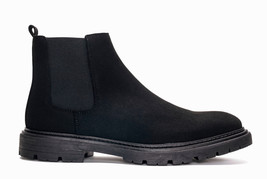 Vegan boot ankle chelsea breathable Bio Eco Corn lined flexible pull-on ... - $86.65