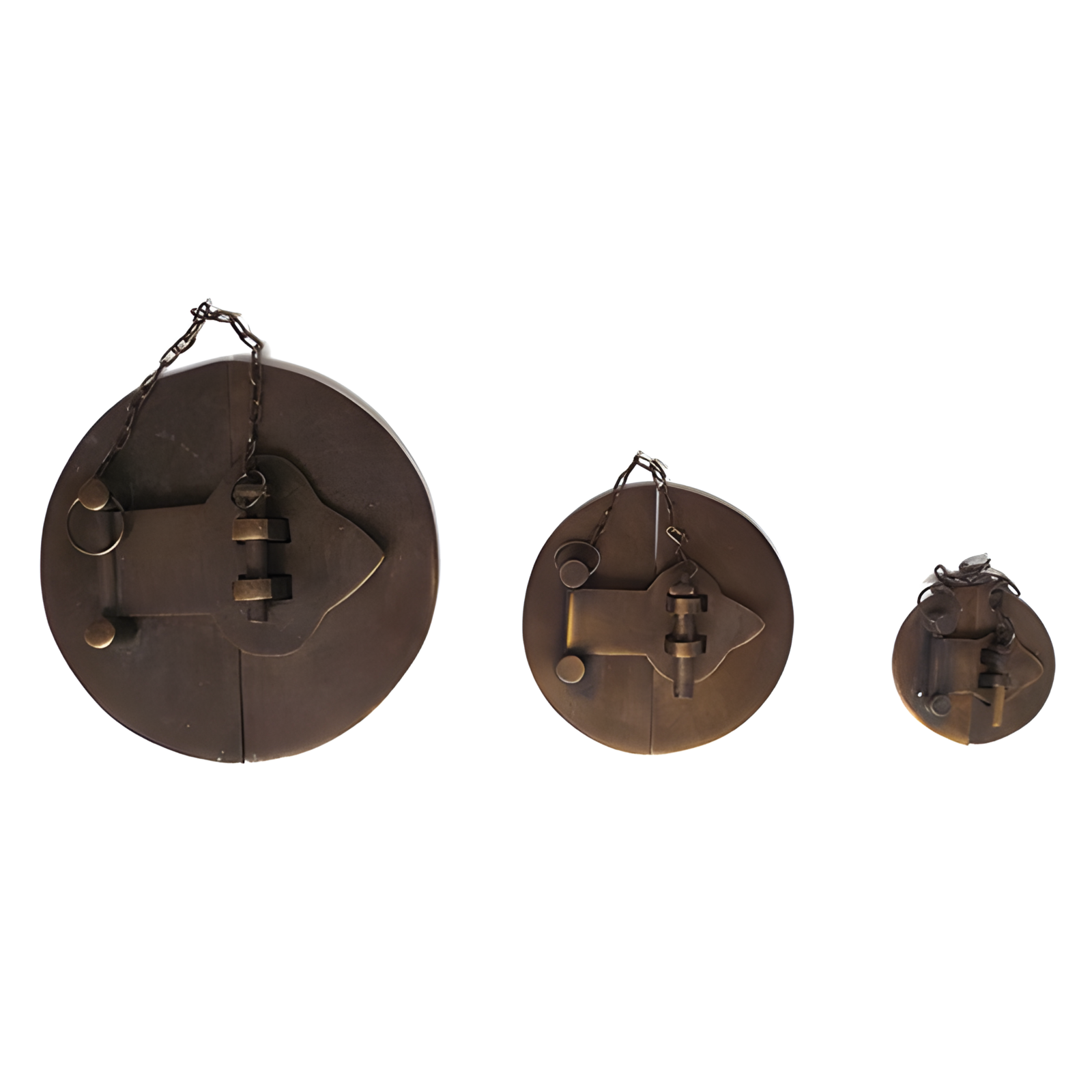 Lot of Brass Window Latch Lock Decoration 2.4&quot; Rustic Door Latch Hook Kits - £19.09 GBP+
