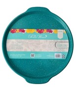 Pioneer Woman ~ 16&quot; Round ~ Teal Speckle ~ TIMELESS ~ Non-Stick ~ Pizza Pan - $43.90 CAD