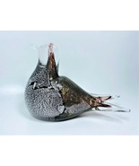 Cristal Pájaro Figura Hecho a Mano Soplado Art Cristal Figura - $463.77 MXN