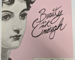 Beauty is Not Enough by Jeanne Hendricks 1977 Pamphlet - $14.84