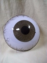 Creepy Giant Eyeball Costume Mask Horror Eye Face Haunted Prop Seer Veined Look - £11.75 GBP