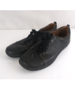 Thom McAnn Whitnee Women&#39;s Black Leather Shoes Size 9.5&quot; - $24.74