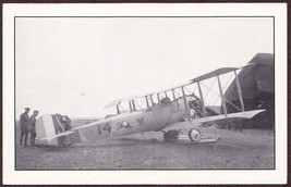 Vintage Airplane &amp; Pilots B&amp;W Postcard - Scenic Cards, Fitzwilliam NH - £9.60 GBP