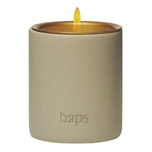 Haps Mood Care Tan Ceramic Vessel and Middle Seat Scented Candle Refill - £83.62 GBP