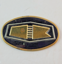 Vintage 1953 Wheaties Cereal Premium Metal Kaiser Car Advertising Auto Emblem - £10.17 GBP
