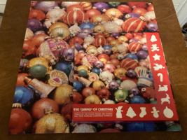 Vtg 1982 Springbok Jigsaw Puzzle The Shapes Of Christmas 24"X24 600 Pc Complete - $29.65