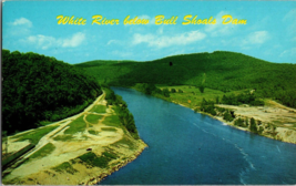 Postcard Beautiful White River From Bull Shoals Dam Ozark Arkansas Missouri (B7) - £3.81 GBP