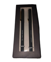 “To The Point” &amp; “Write It Down” Set Of 2 Pens By Town Street Arts  - £2.26 GBP