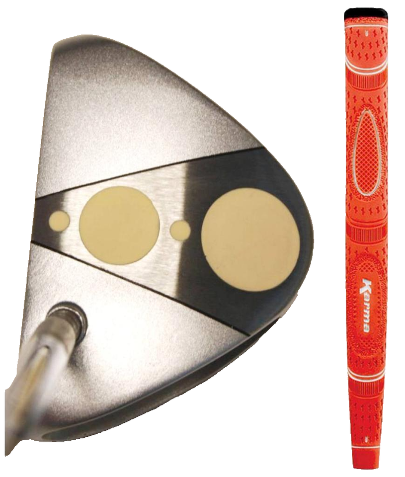 NEW CLASSIC 34 MENS PUTTER STROKE MASTER ORANGE MADE GOLF CLUB PUTTER - $51.46