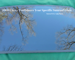 2008 CHEVY TRAILBLAZER YEAR SPECIFIC OEM SUNROOF GLASS NO ACCIDENT FREE ... - $178.00