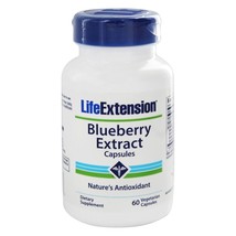 Life Extension Blueberry Extract Capsules, 60 Vegetarian Capsules - $17.25